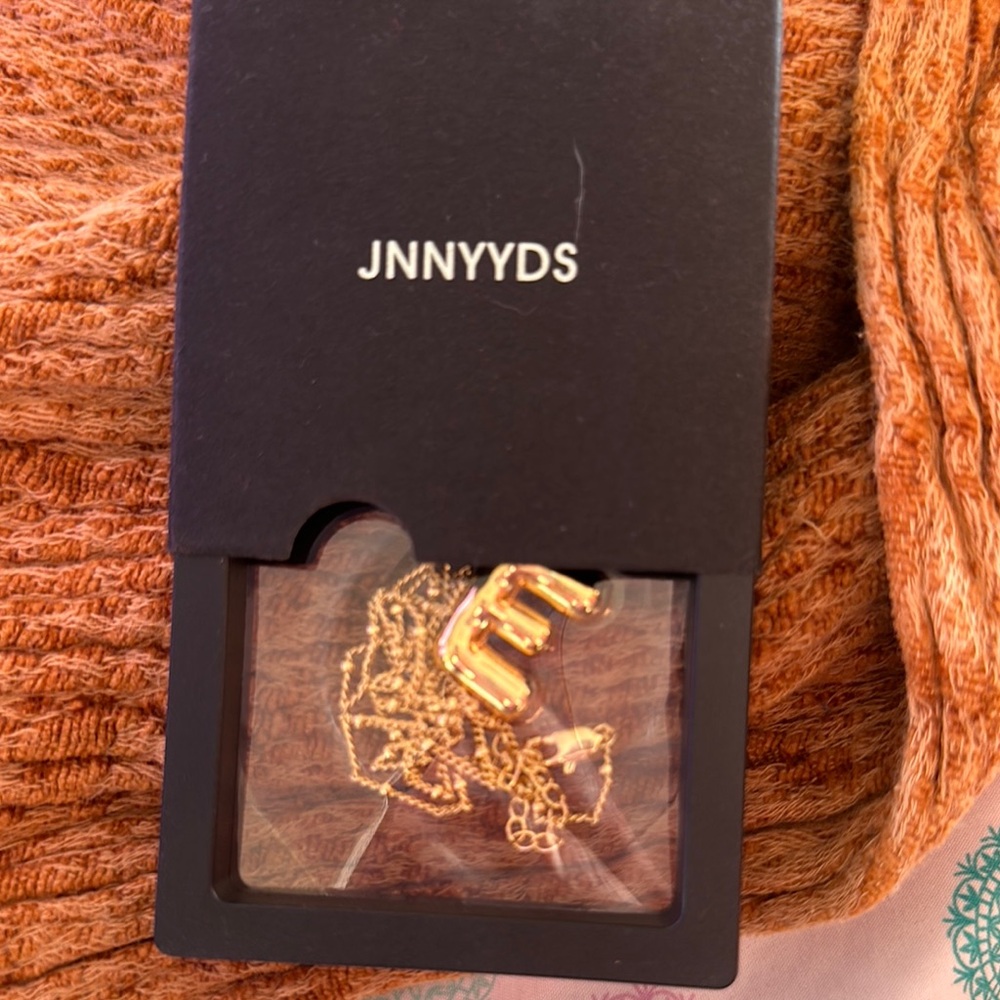 JNNYYDS Gold Necklace 14k Gold plate